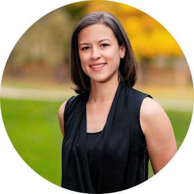 Dr. Adrea Truckenmiller circle frame headshot Dr. Adrea Truckenmiller circle frame headshot