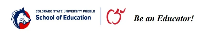 Colorado State University Pueblo’s Journey to the Science of Reading colorado state university pueblo school of education logo with an apple icon that says be an educator!