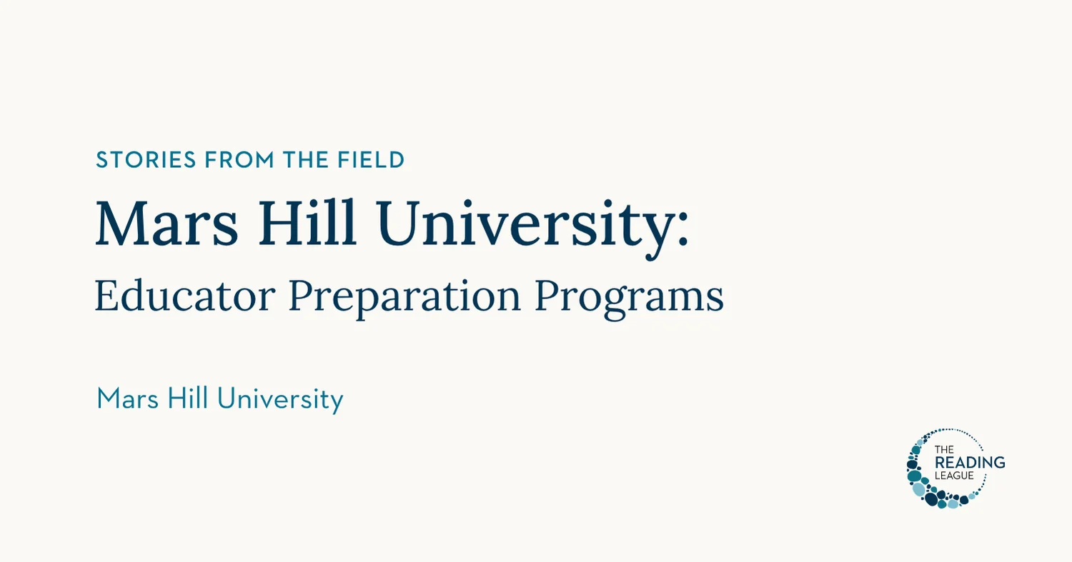 Mars Hill University: Educator Preparation Programs