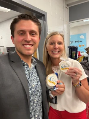 Jesse Schultz and Rachel Klug
