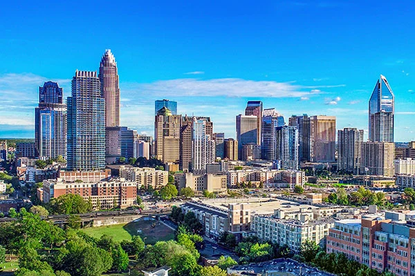 Charlotte skyline Charlotte skyline